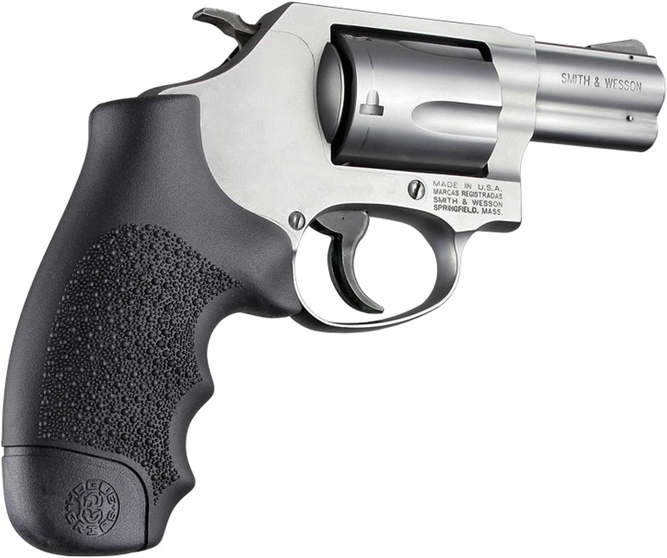 HOGUE OverMolded Rubber Monogrip for S&W J-Frame Revolvers