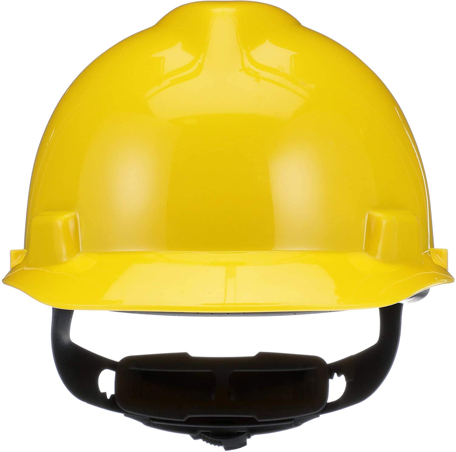 MSA 475360 V-Gard Cap Style Safety Hard Hat With Fas-Trac III Ratchet Suspension | Polyethylene Shell