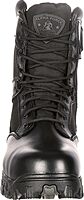 ROCKY Men's Alpha Force Zipper Waterproof Public Service Boots - Black