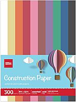 Office Depot® Brand Construction Paper, 9" x 12", 100% Recycled, Assorted Colors, Pack Of 300 Sheets