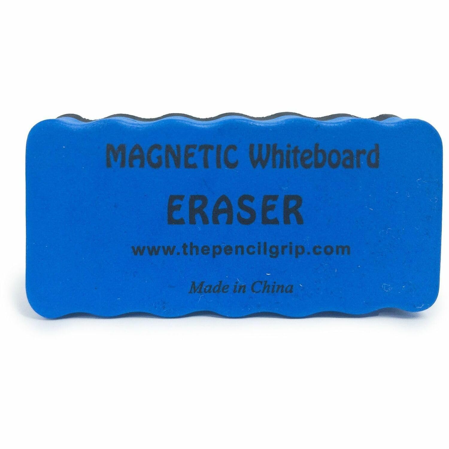 The Classics The Pencil Grip Magnetic Whiteboard Eraser, Ergonomic Dry Eraser, Blue - TPG-352, 4" x 2" x 0.8"