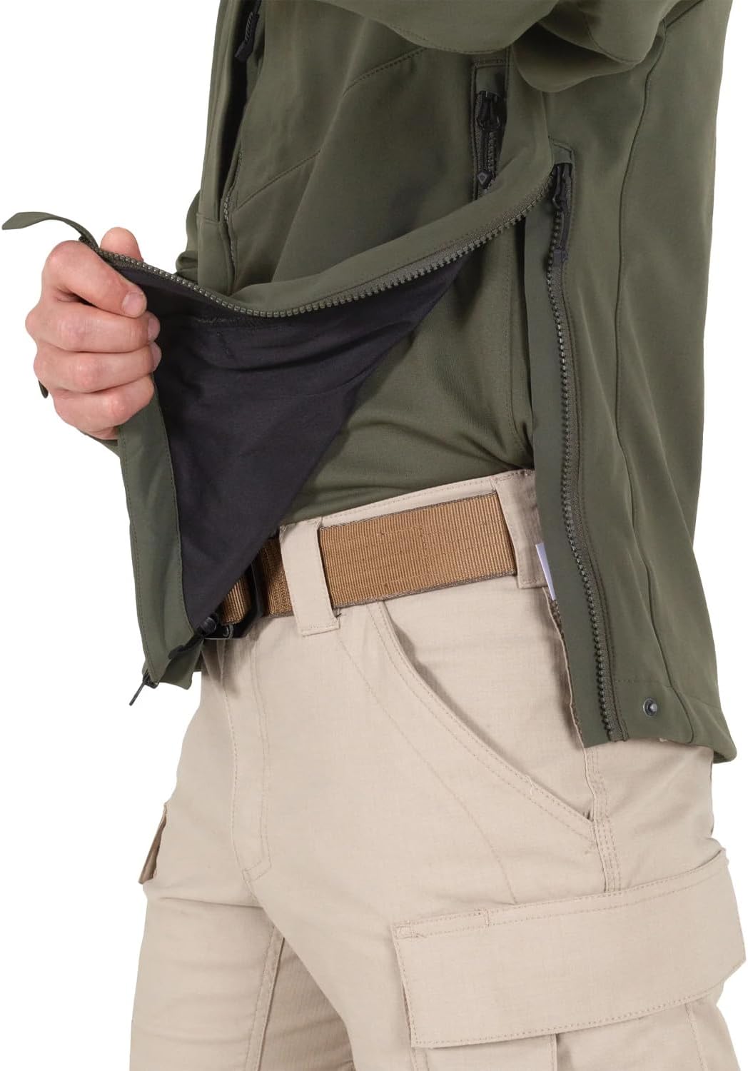 First Tactical Men's Tactix SoftShell Short Jacket