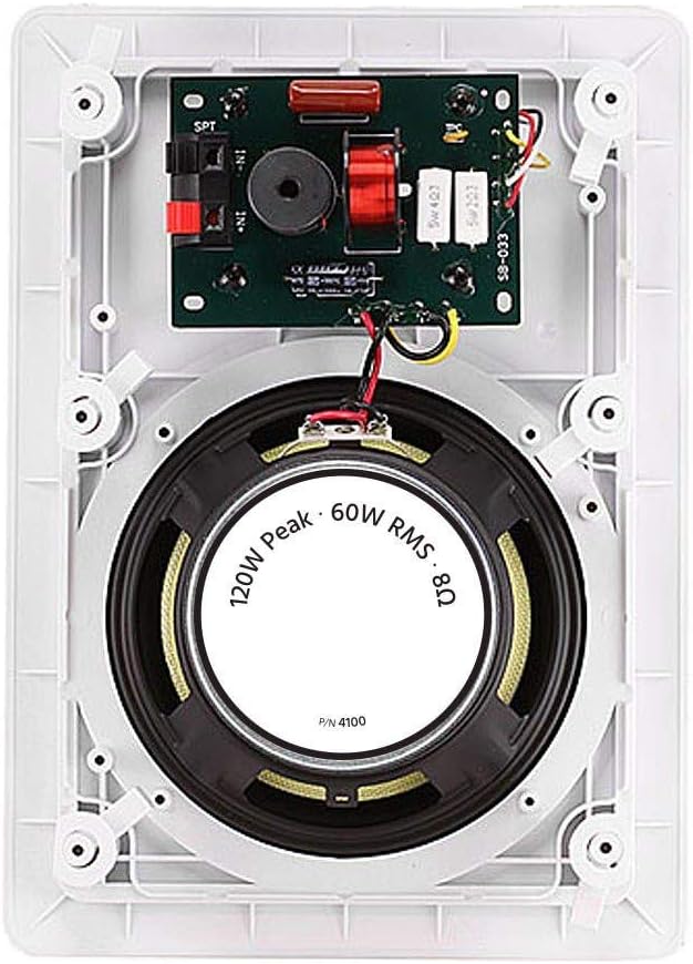 Monoprice Caliber Series Aramid (Kevlar) In-Wall Speakers (Pair)