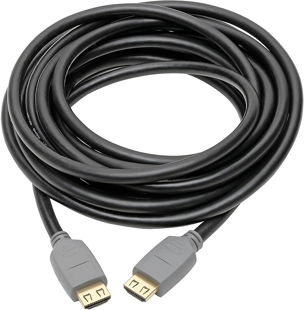 Tripp Lite High Speed 4K HDMI 2.0a Cable with Gripping Connectors (M/M)