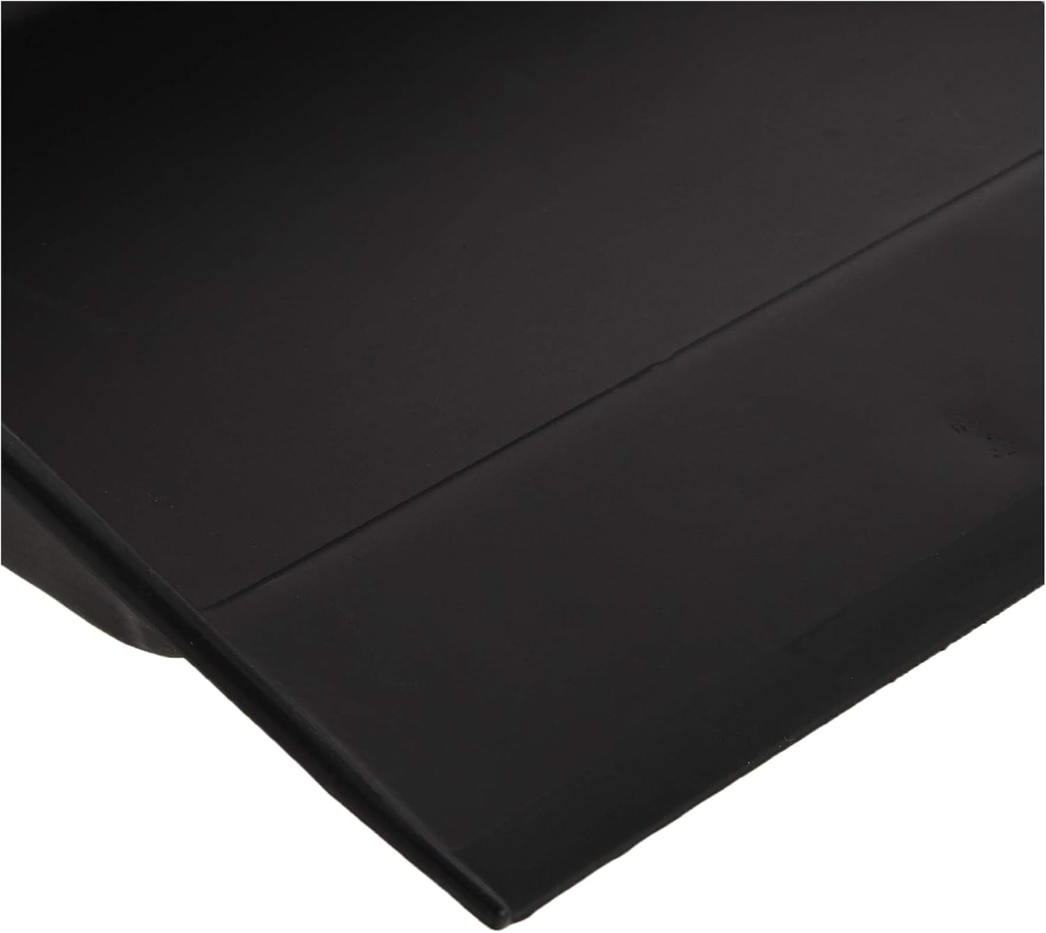 Genuine Joe 12" Heavy-Duty Plastic Dust Pan – Durable Black Design for Home & Commercial Cleaning