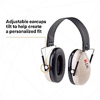 3M Peltor Optime 95 Over-the-Head Folding Earmuffs, Hearing Conservation H6F/V (Pack of 1) Over the head (Pack of 3)