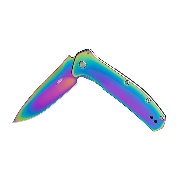 KERSHAW Outcome Pocket Knife, 2.8 inch Stainless Steel Blade, Assisted Opening