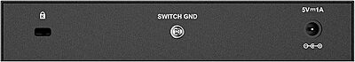 D-Link Gigabit Unmanaged Metal Fan-Free Desktop/Wall-Mount Switch