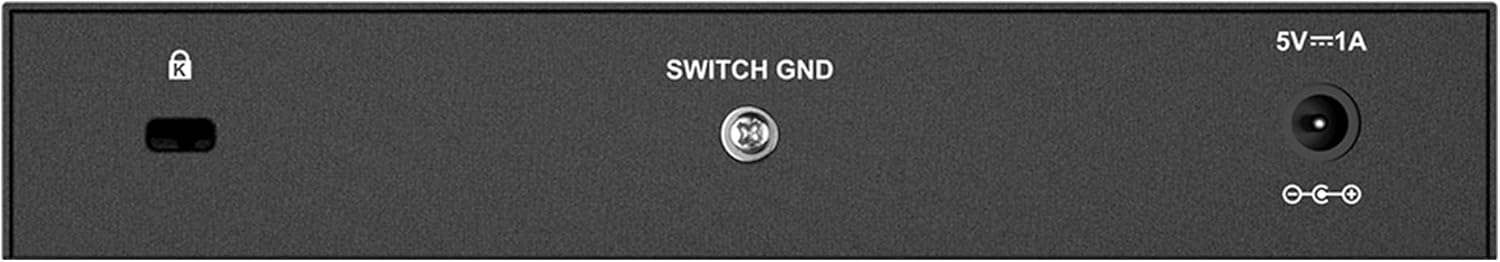 D-Link Gigabit Unmanaged Metal Fan-Free Desktop/Wall-Mount Switch