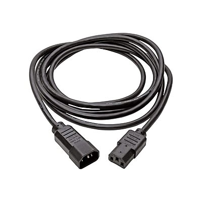 Tripp Lite Standard Computer Power Extension Cord (IEC-320-C14 to IEC-320-C13) 18 AWG 10A
