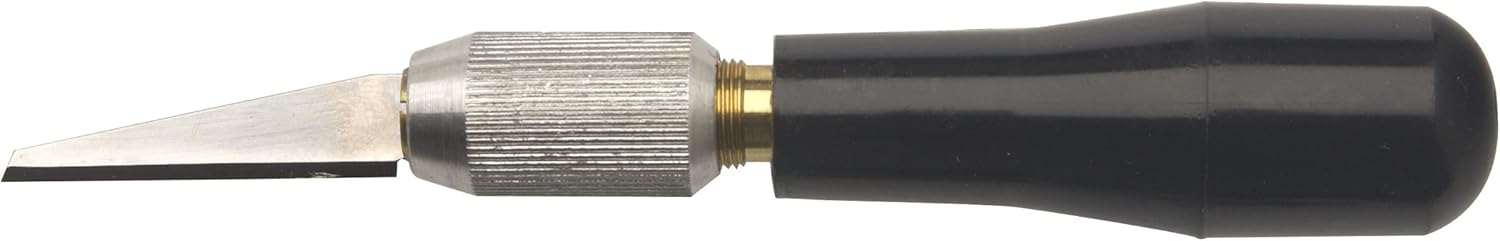 Xcelite XN300 Precision Straight Carving Knife with Metal Handle, 5-5/8" Length