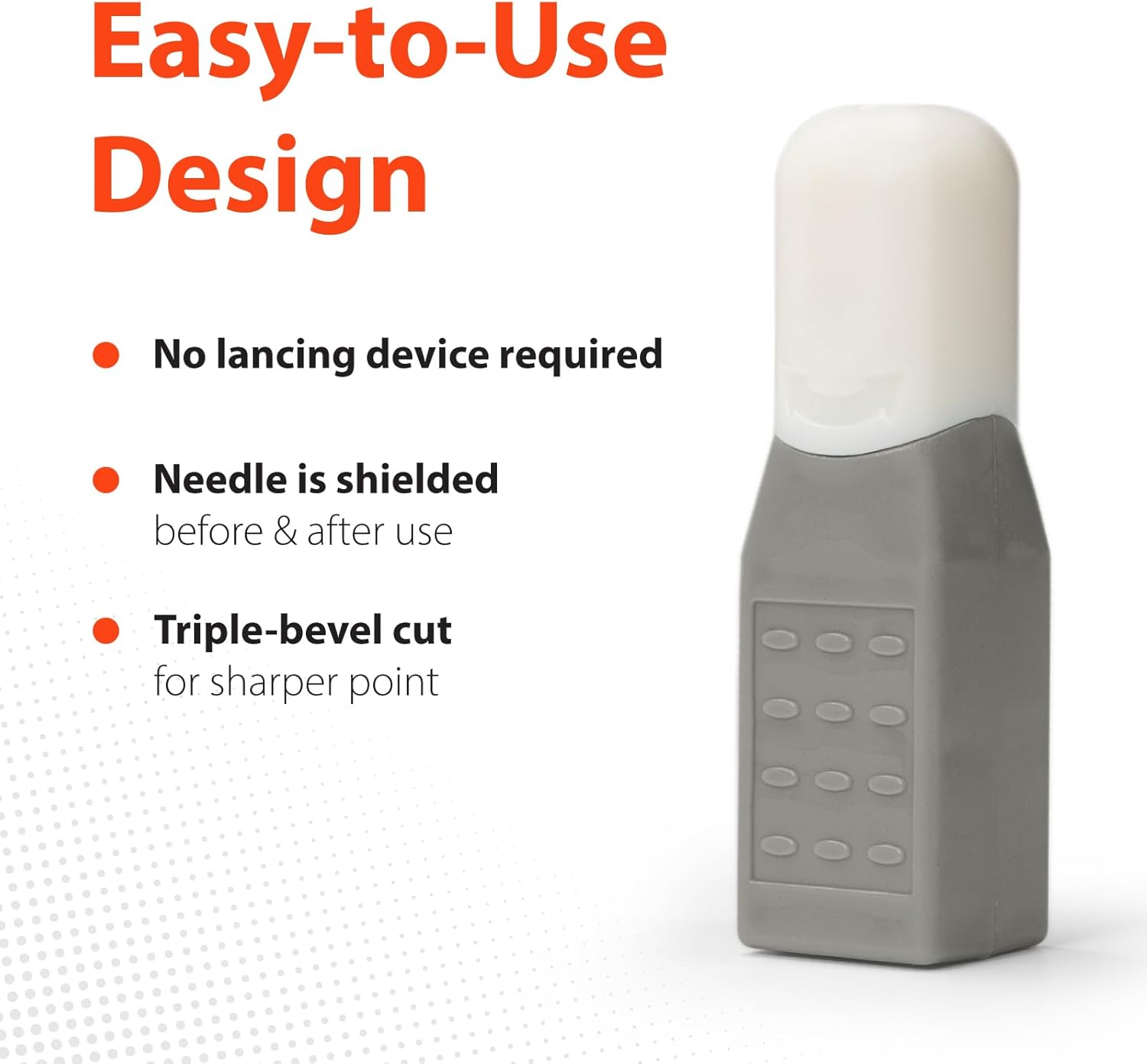 EasyTouch Pressure-Activated Safety Lancets 