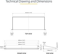 StarTech.com Universal Server Rack Shelf - Fixed Cantilever Tray for 19in Racks