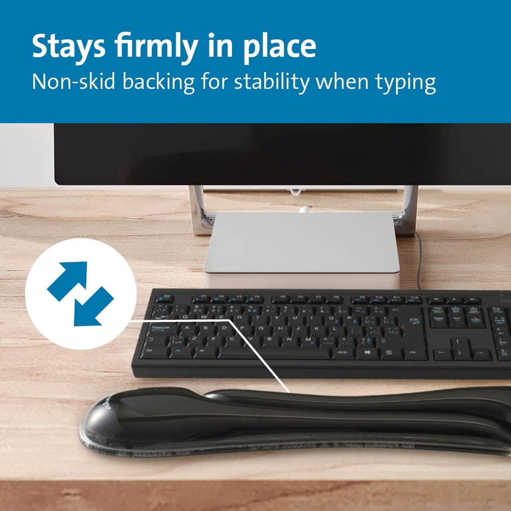 Kensington Duo Gel Wave Keyboard Wrist Rest