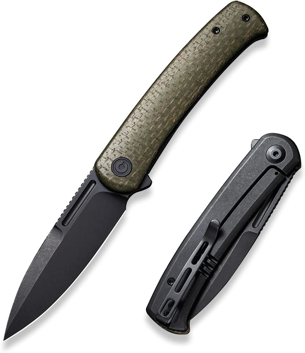 CIVIVI Cetos Folding Knife 14C28N Spear Point Blade