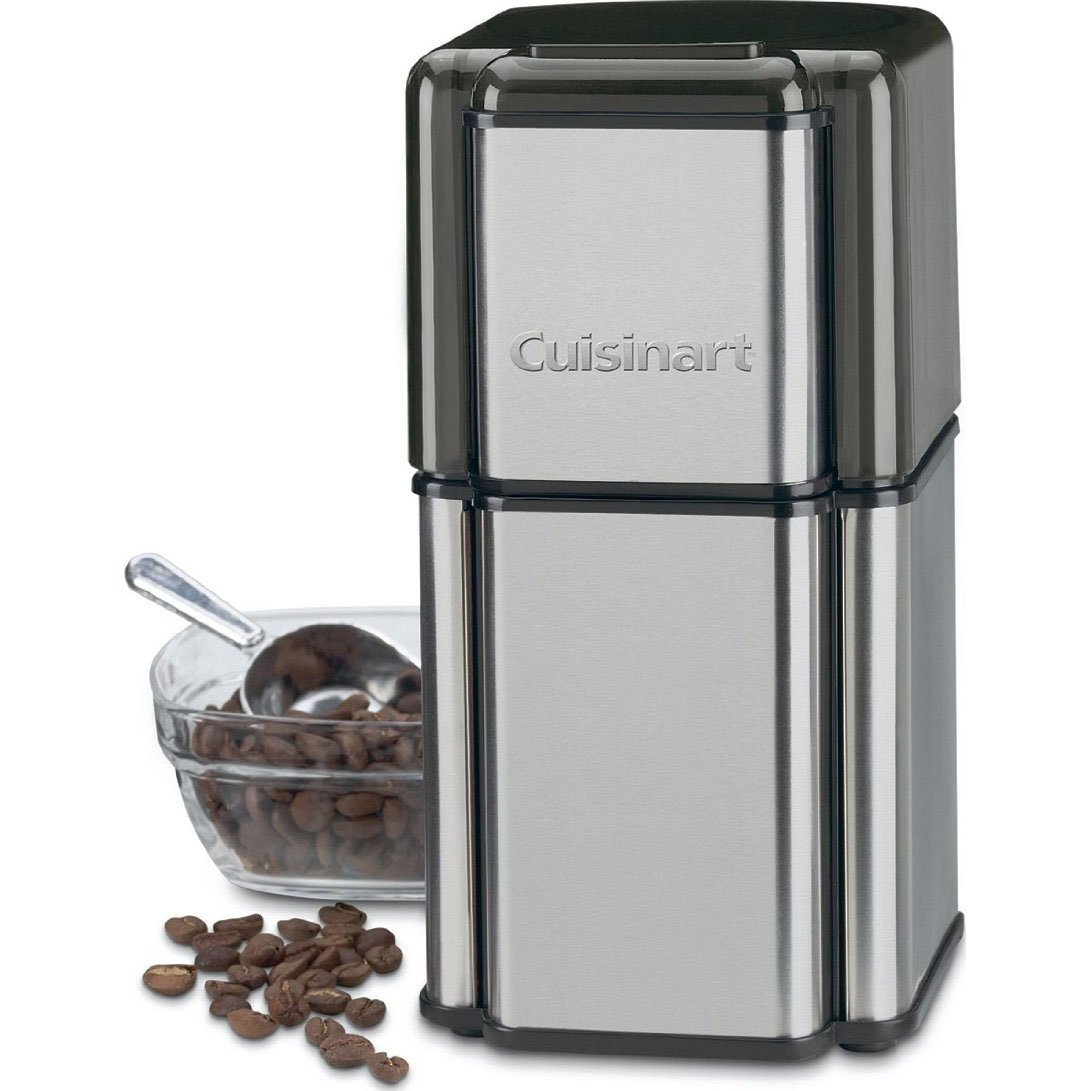 Cuisinart DCG-12BC Grind Central Coffee Grinder, 3.17 Oz, Silver