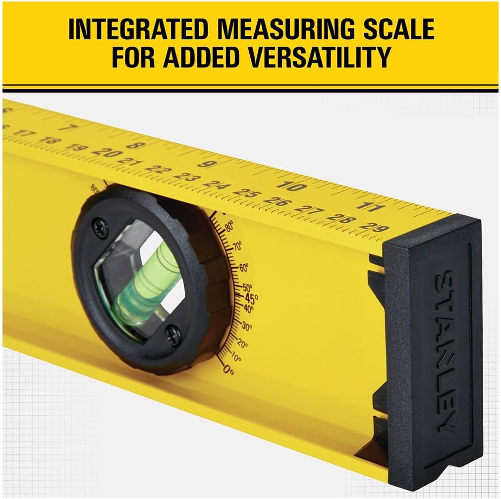 Stanley 24 Inch 180 Degree I-Beam Level