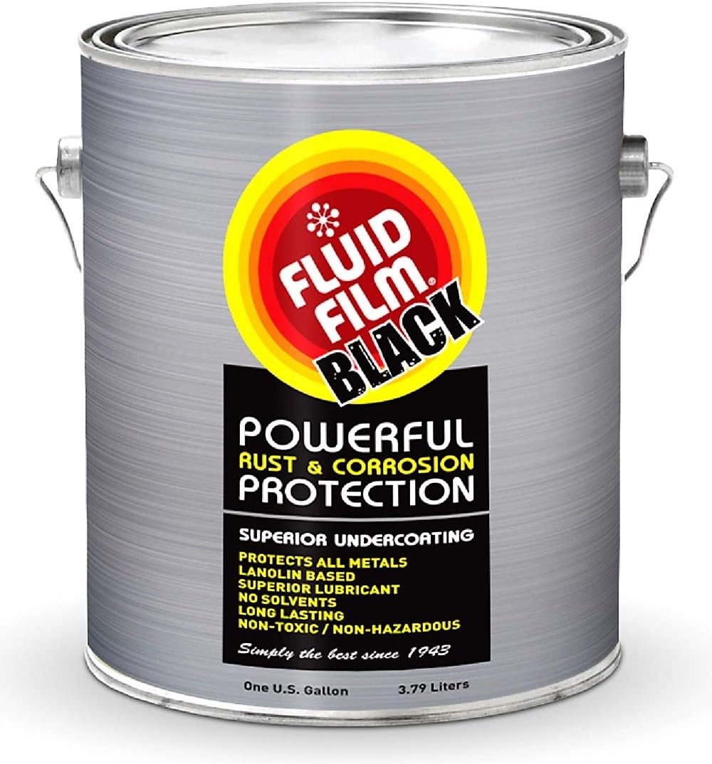 Fluid Film Black Non-Aerosol, Long Lasting Corrosion, Penetrant & Lubricant, Anti-Rust Coating