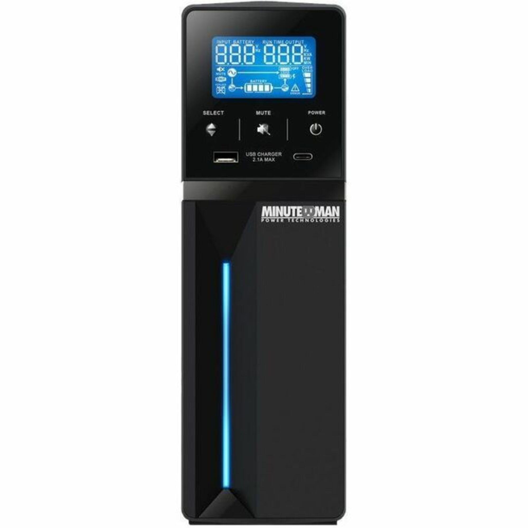 Minuteman ETR1500LGU UPSAVR 1500VA 5-BAT/5-SURGEUSB