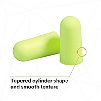 3M E-A-Rsoft Yellow Neons Uncorded Foam Ear Plugs