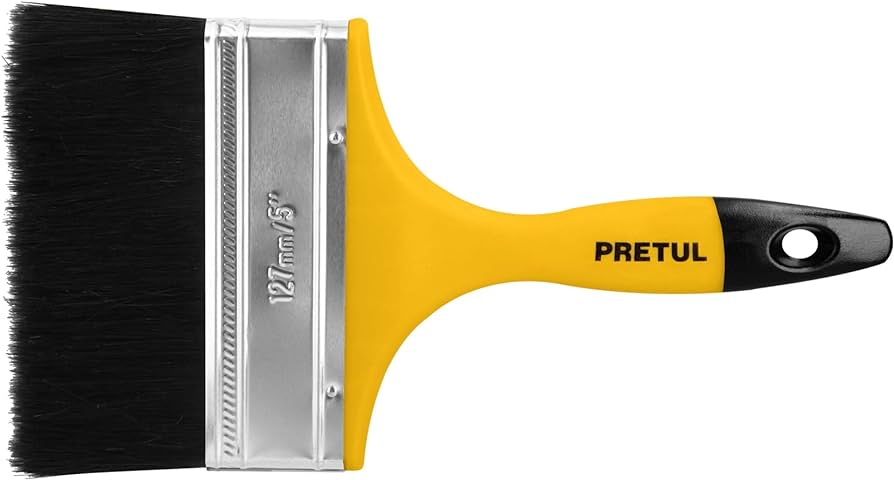 Brocha uso general, mango de plástico, 5', Pretul - BRP-5 / 21530
