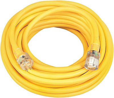 SOUTHWIRE Extra Heavy Duty 10/3 SJTW-A Extension Cord with Lighted End