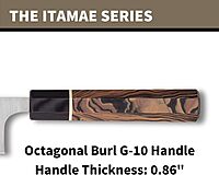 Spyderco Murray Carter Premium Kitchen Knives - Highly Refined Signature Japanese Knives for Culinary Professionals