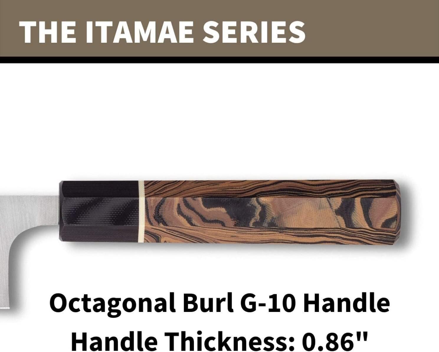 Spyderco Murray Carter Premium Kitchen Knives - Highly Refined Signature Japanese Knives for Culinary Professionals