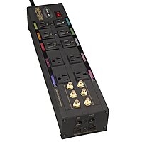 EATON TRIPP LITE SERIES ISOBAR 10-OUTLET HOME/BUSINESS THEATER SURGE PROTECTOR,