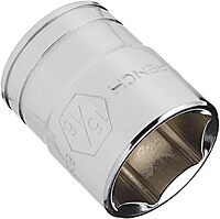 GEARWRENCH 1/2" Drive 6 Point Standard SAE Socket 15/16" - 80610D , Black