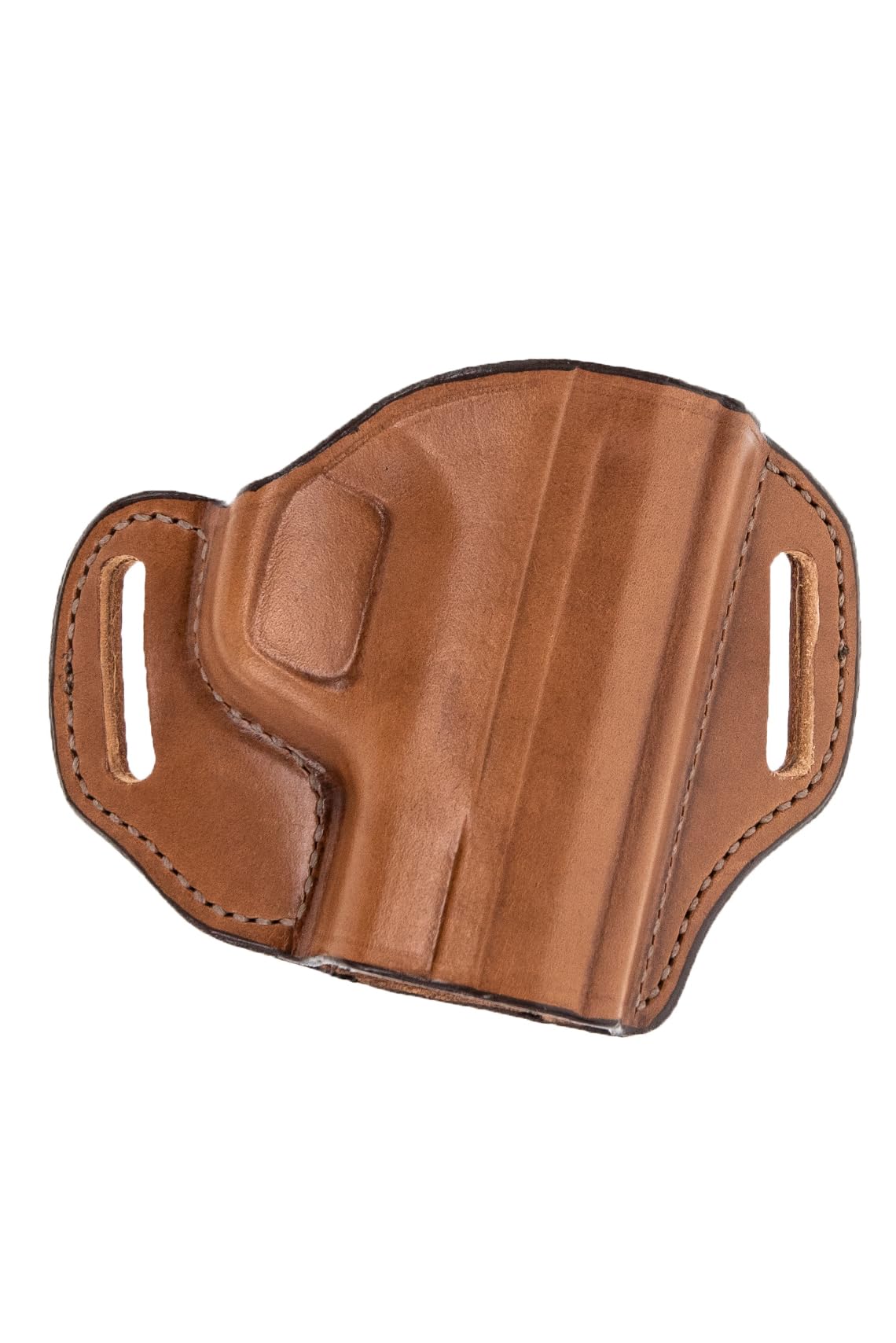 BIANCHI Model 57 Remedy Open-Top Full-Grain Leather Belt Slide Holster