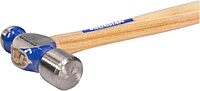 Vaughan Commercial Ball Pein Hammer, Hickory Handle, 32 oz, 15.75 in