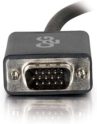C2G Display Port Cable, Display Port to VGA, Male to Male, Black, 3 Feet (0.91 Meters), Cables to Go 54331 - TAA Compliant