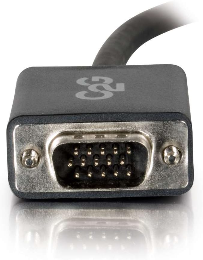 C2G Display Port Cable, Display Port to VGA, Male to Male, Black, 3 Feet (0.91 Meters), Cables to Go 54331 - TAA Compliant
