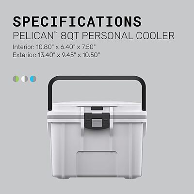 Pelican 8QT Personal Cooler & Dry Box