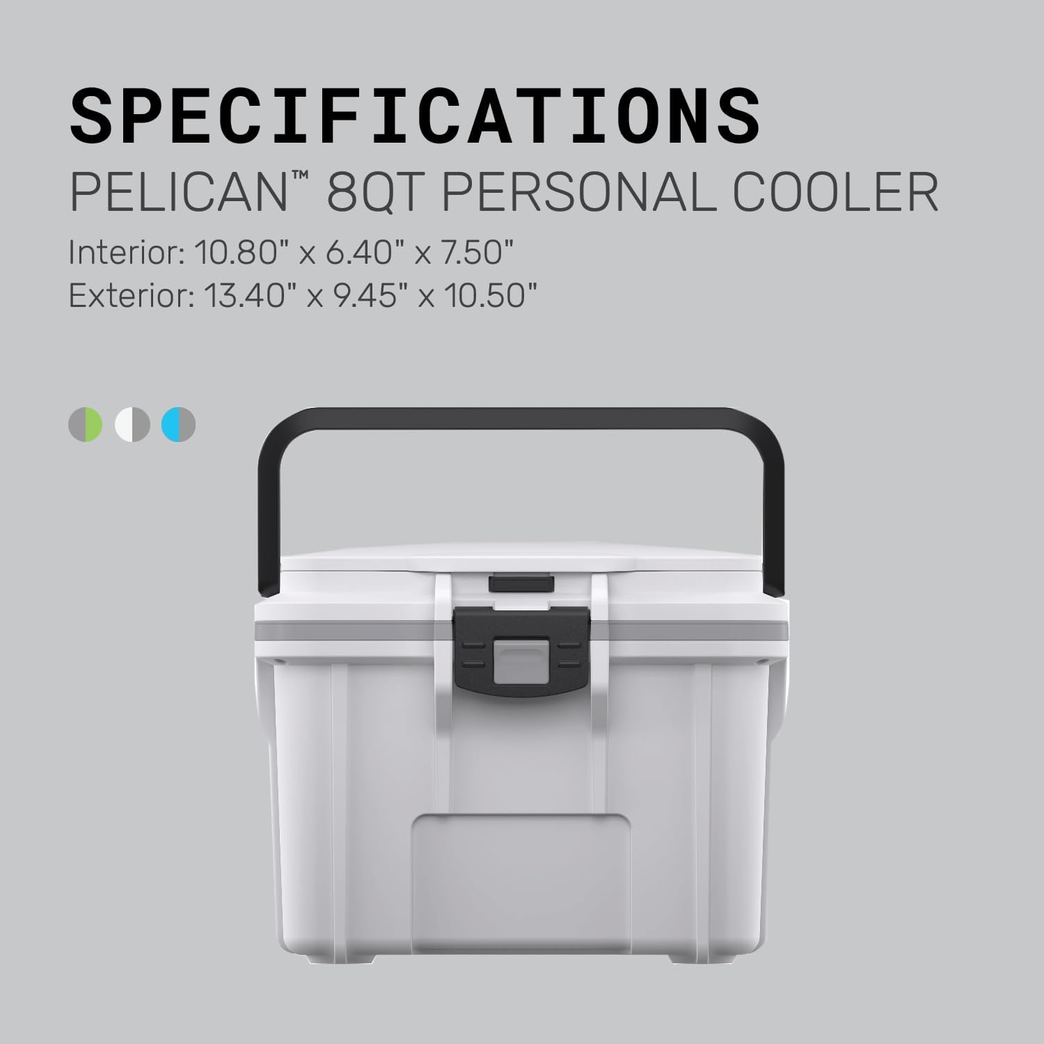 Pelican 8QT Personal Cooler & Dry Box