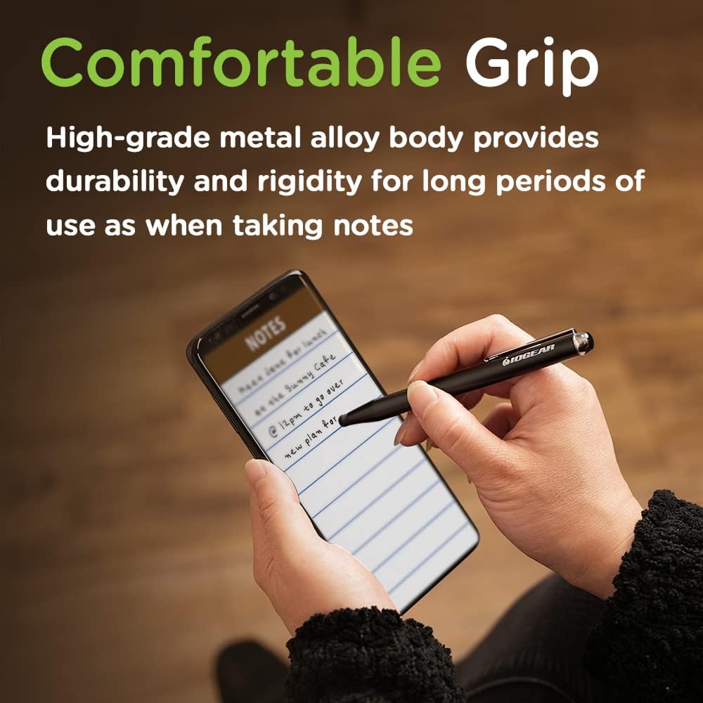 IOGEAR Accu-Tip Stylus for Tablets and Smartphone, GSTY200