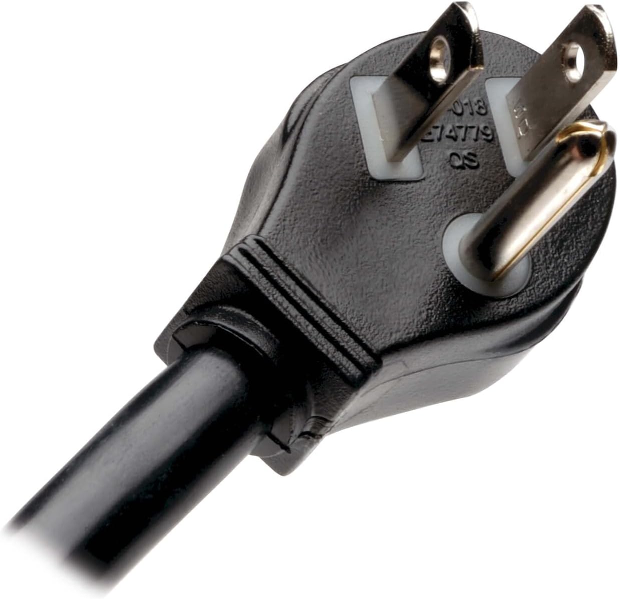 Tripp Lite 8 Outlet Surge Protector Power Strip, 10ft Cord, Right-Angle Plug, Tel/Modem/Coax/Ethernet Protection, RJ11, RJ45