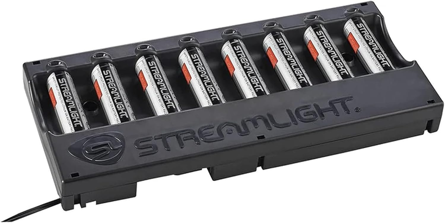 8-Unit SL-B9 Bank Charger-12V DC-Include (8) SL-B9 batteries