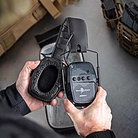 Intrepid Ear Protection - Variable Amplification - NRR 23dB Noise Reduction Headphones- Ideal for Shooting Sports Bluetooth