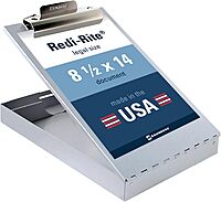 Saunders Redi-Rite Recycled Aluminum Storage Clipboard