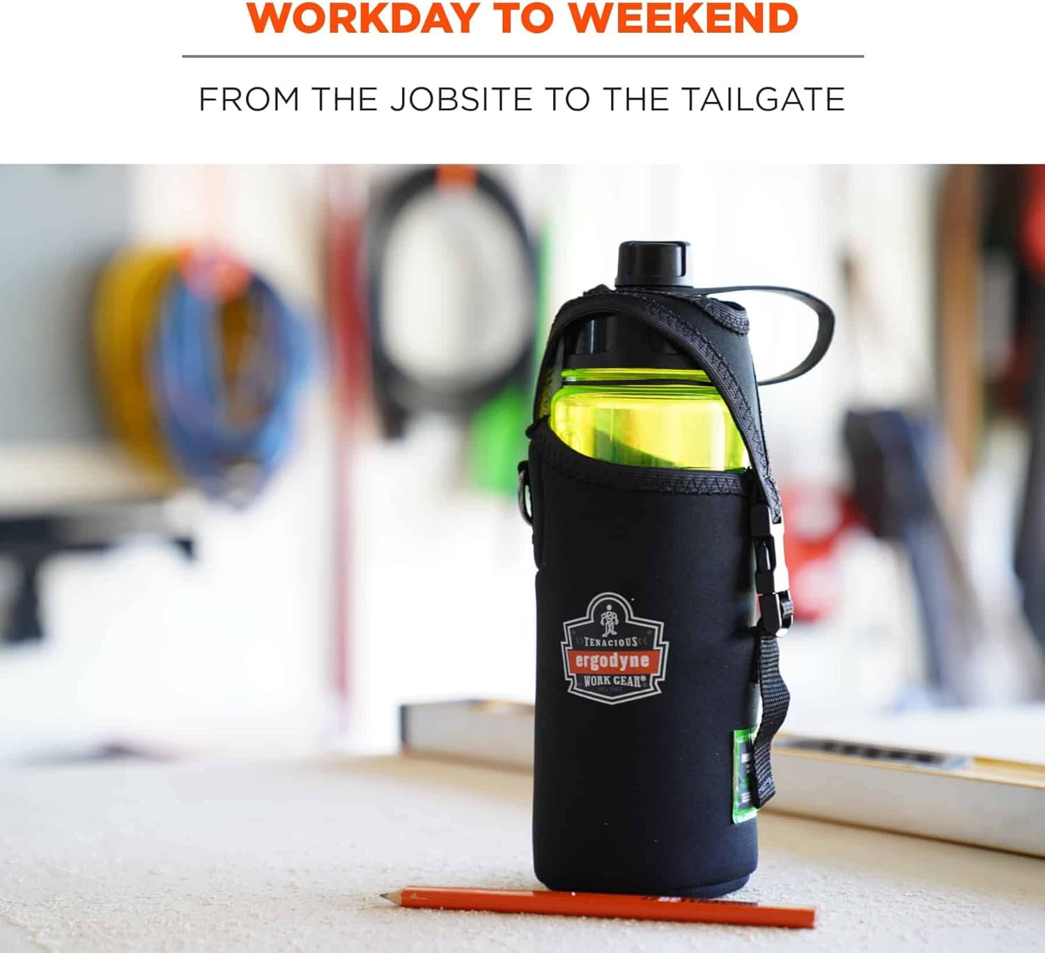 Ergodyne Squids 3775 Neoprene Can/Bottle Holder & Trap