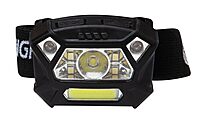 Nightstick NSP-4400B Dual-Light Headlamp w/Motion Sensing Activation - 3 AAA - Black