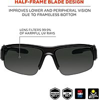 Ergodyne Skullerz DAGR Polarized Safety Sunglasses