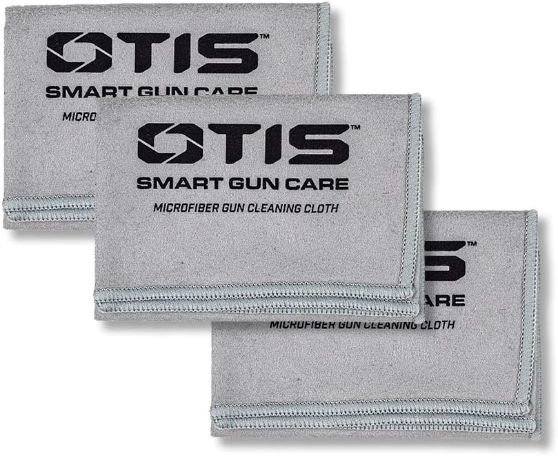 Otis Microfiber Gun Cloth - 3 Pack Cloth + Patches