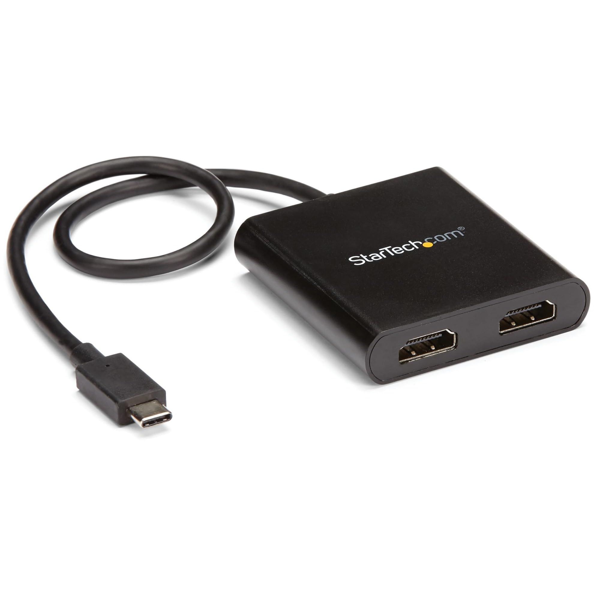 StarTech.com USB-C to Dual HDMI Adapter, USB Type-C Multi-Monitor MST Hub