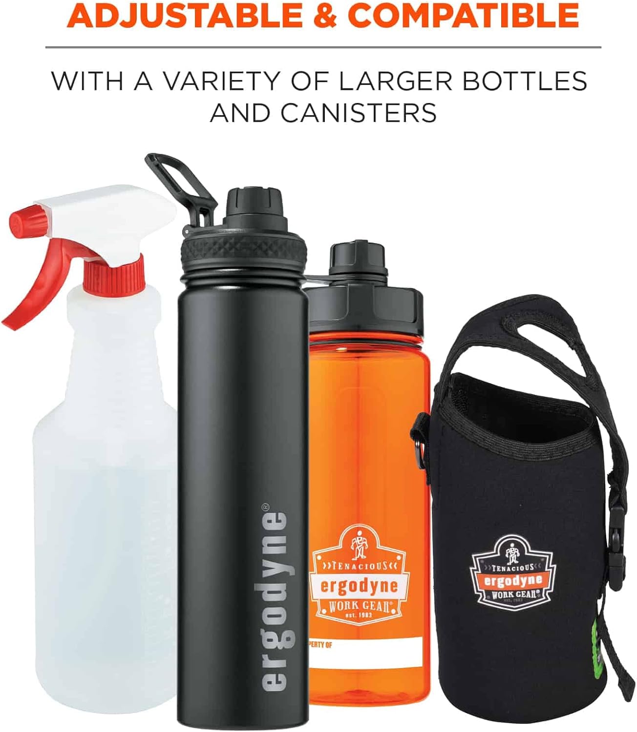 Ergodyne Squids 3775 Neoprene Can/Bottle Holder & Trap
