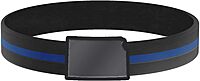 Thin Blue Line USA State Silicone Bracelet