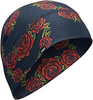 Zan® Helmet Liner/Beanie SportFlex® Series Rose Hearts