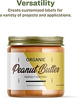 Avery EcoFriendly Matte White Recycled Rectangle Labels, 2" x 7", Print-to-The-Edge, Matte White Labels, Permanent Adhesive, Laser/Inkjet Printable, 40 Total 40 labels